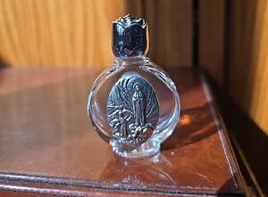 Church Mass Holy Water Glass Bottle Vial